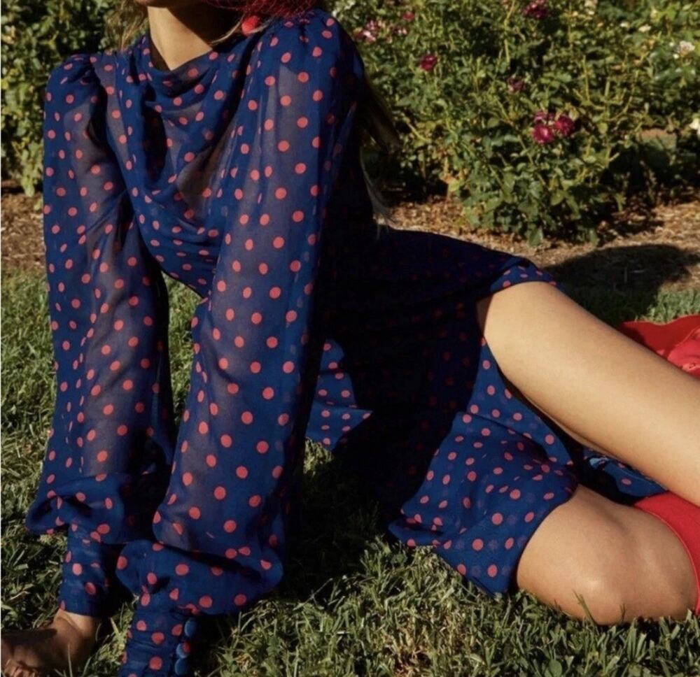For Love And Lemons Mavis Maxi Dress Size XSmall NWT MSRP $499